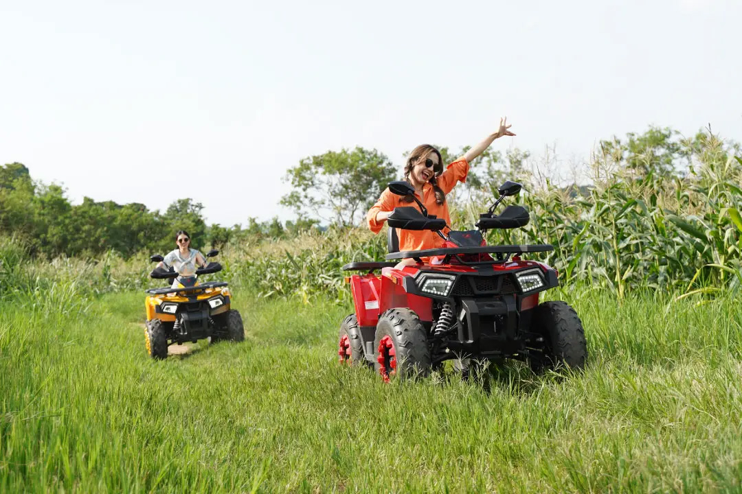 ATV riding and horseback riding at Rancho